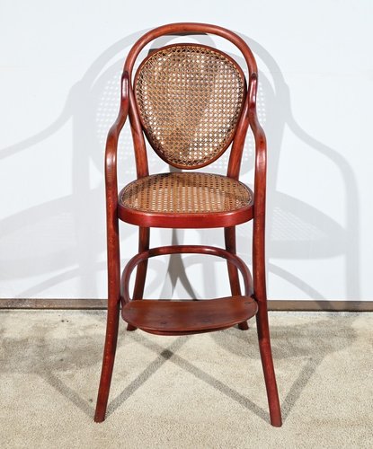Children s High Chair in Beech by Michael Thonet for Thonet 1890s