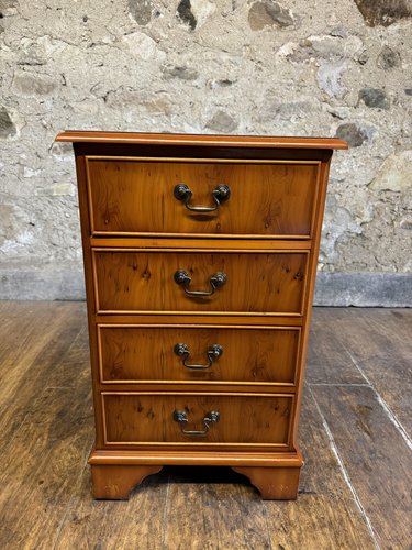Vintage Reproduction Chest of Drawers in Wood for sale at Pamono