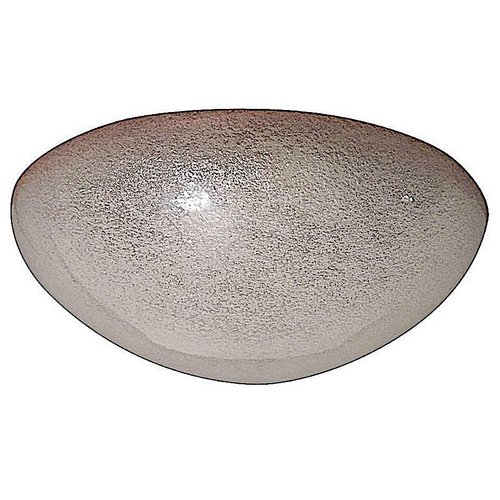 Italian Dome Ceiling Light in Frosted Murano Glass from Mazzega, 1960s