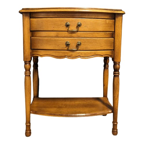 Rustic Oak Side Table