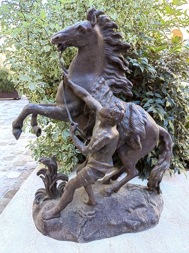 Frightened Horse, Large Bronze Sculpture, 20th Century for sale at Pamono