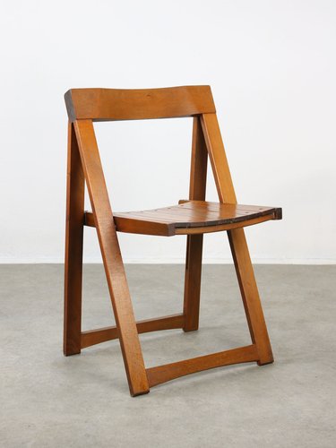 Vintage Trieste Folding Chair attributed to Aldo Jacober, 1960s
