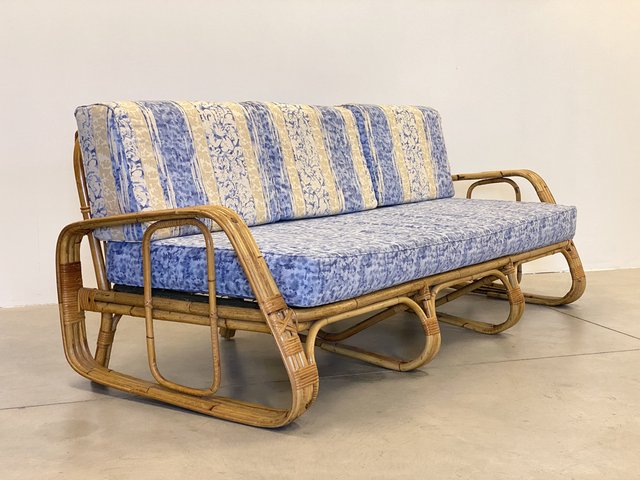 Vintage Bamboo Sofa 1970s for sale at Pamono