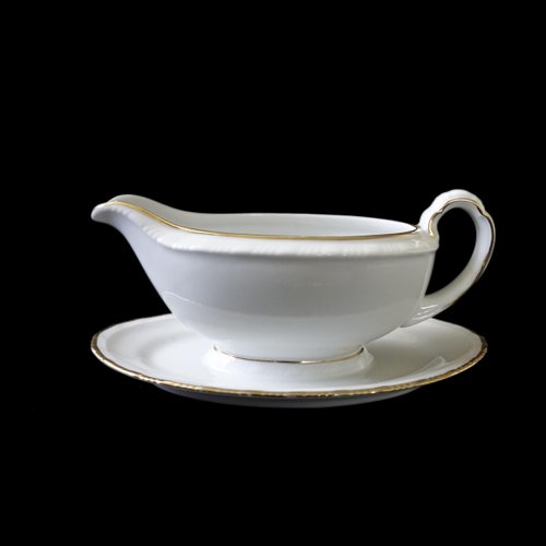 vintage handled soup bowl