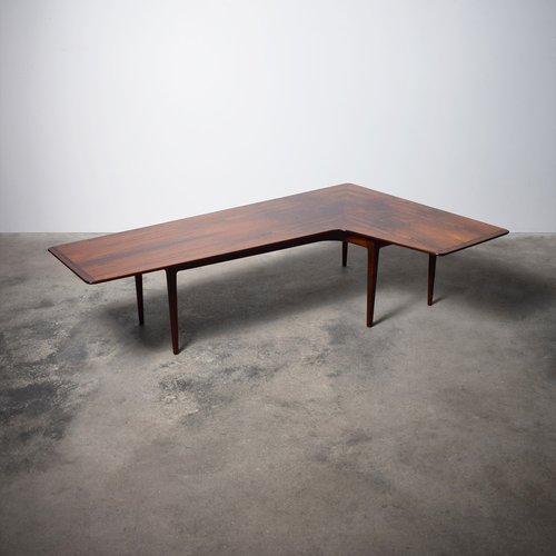 Mid century modern cheap boomerang coffee table