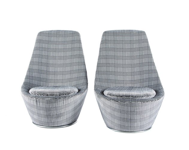 Set of Vintage French Lounge Chairs for sale at Pamono