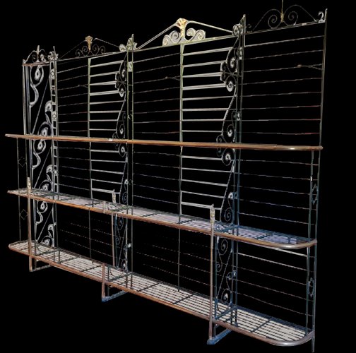 Luxus Regal Schmiedeeisen Antik Ebenbild