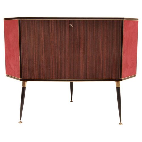 Vintage corner bar cabinet top