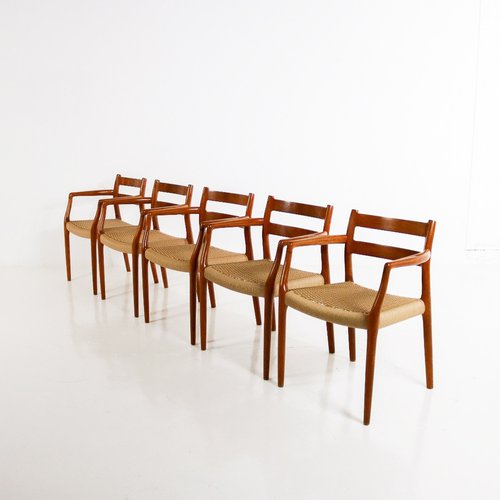 Model 67 Dining Chair by Niels Möller for Jl Möller for sale at Pamono