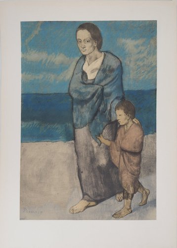 Pablo Picasso 母と子 パブロ・ピカソ《母と子》〜大地の膝に宿る未来、母の腕に世界が宿る