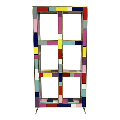 Lupia - Separè Bifacciale Artistico Divisorio Telaio 3 Ante Con Stampa - Foto 5