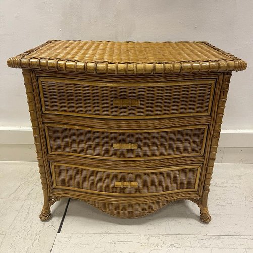 Wicker 3 cheap drawer dresser
