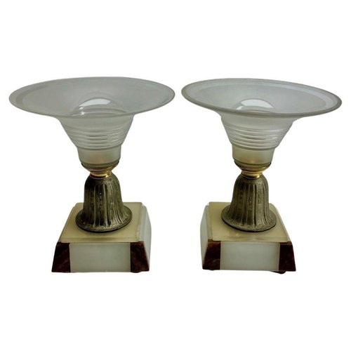 Deco 79 Set 2 Scatole Portaoggetti In Rattan Intrecciato | Contenitori Decorativi Marroni Con Inserti Bronzo | Fatte A Mano Per Casa Naturale - 2