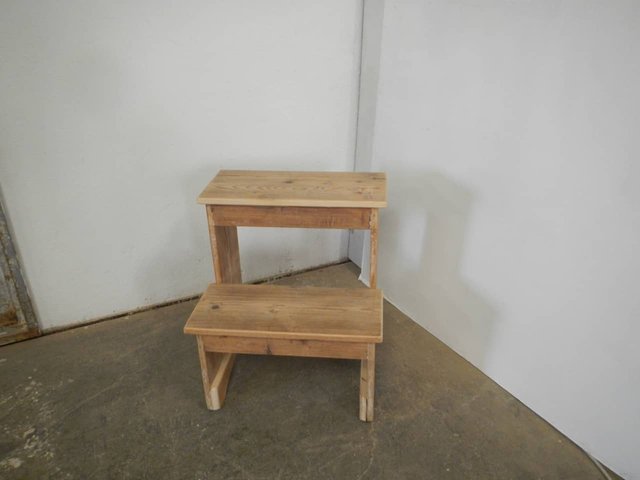 Scala In Legno Di Abete 12 Gradini - 280cm Altezza, 60cm Larghezza, Con Corrimano - Foto 11