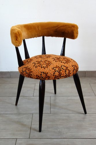 Animal print sale cocktail chair