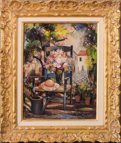 版画 Robert Vernet Bonfort Chateau andGardens Robert Vernet Bonfort Chateau andGardens（Robert Vernet