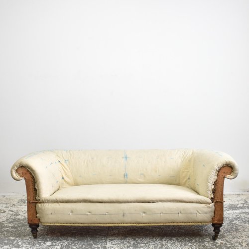 Victorian Scroll Arm Sofa For At