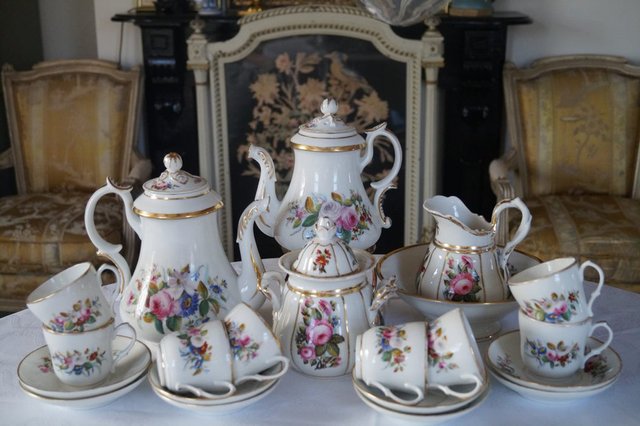 Service À Café Porcelaine De Paris À VENDRE! - FR