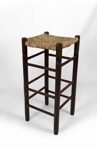 Vintage French Bar Stools by Charlotte Perriand, 1940s, Set