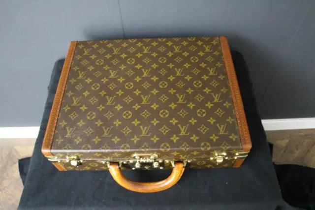 Monogram Briefcase from Louis Vuitton, 1980s for sale at Pamono