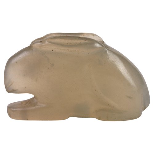 Lapin En Cristal Daum - Modèle 2 - Très Bon État