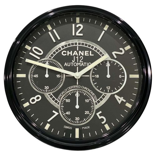 Orologio da parete luminoso ufficialmente certificato di Chanel in