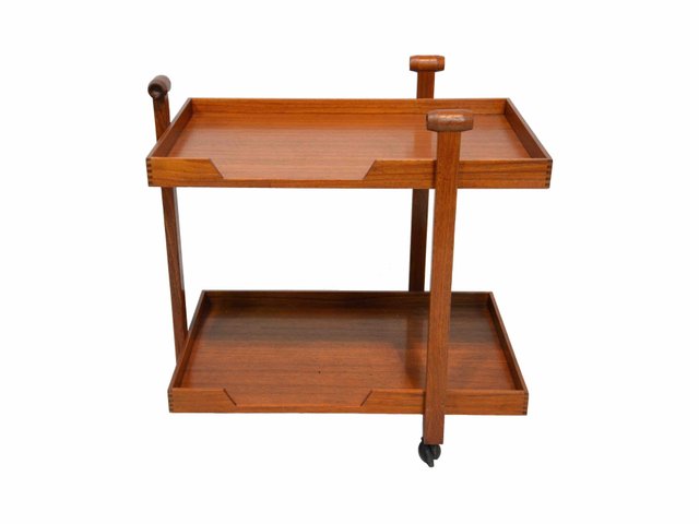 wooden tea trolley toy