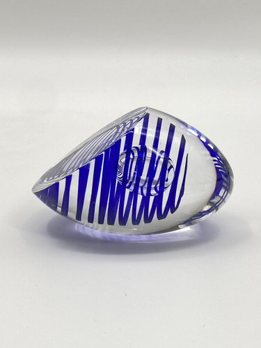 Glass Art Object / Paperweight from Studio Åhus, Sweden, 1991 for sale ...