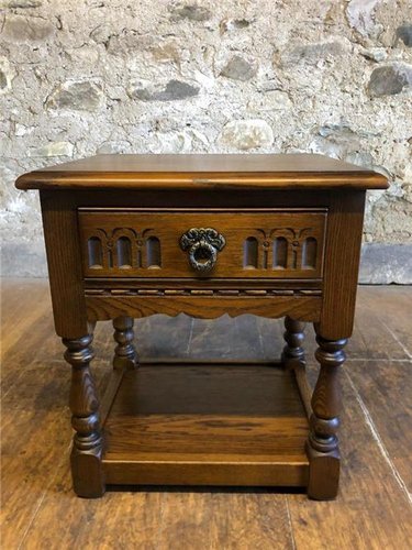 Vintage 2024 oak nightstand