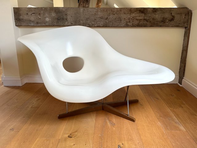 First Edition La Chaise Chair by Charles Ray Eames for Vitra 1990s