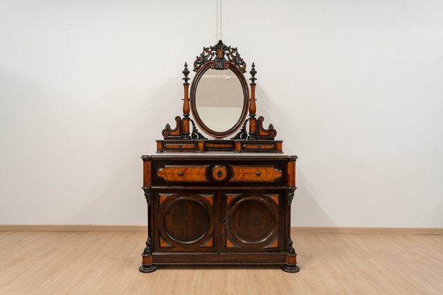 Large Dressing Table, Portugal, 19th Century for sale at Pamono Large Dressing Table, Portugal, 19th Century for sale at Pamono