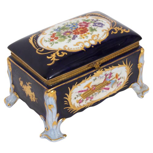 Coffret Ancien En Bronze Émaillé - Style Oriental (Russie/Turquie) - XIXe Siècle - Rare
