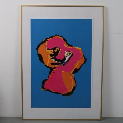 Karel Appel, Animal, Silk Screen, 1970s for sale at Pamono
