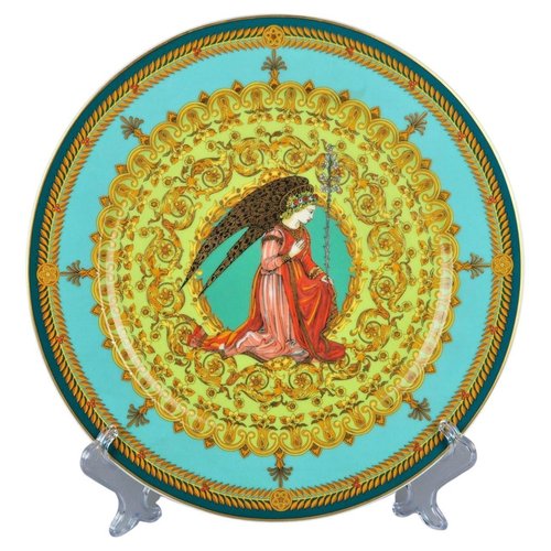 Versace for Rosenthal Lange Gabriel Plate, 1996 20th Century for