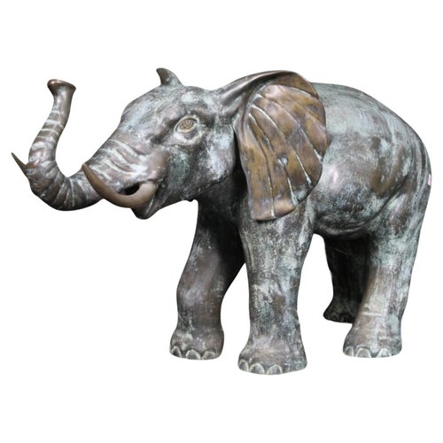 Sculpture animalière en bronze | Eléphant d'Afrique | Tembo | Tania