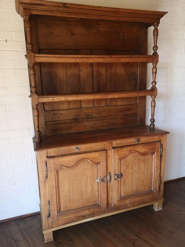 Antique kitchen buffet sale hutch