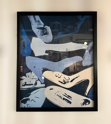 After Andy Warhol, Diamond Dust Shoes for Halston, 1982