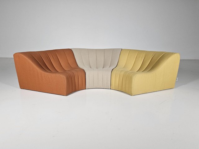 Multi Color Chromatic Modular Sofa by Kwok Hoi Chan for Steiner, 1970s for sale at Pamono