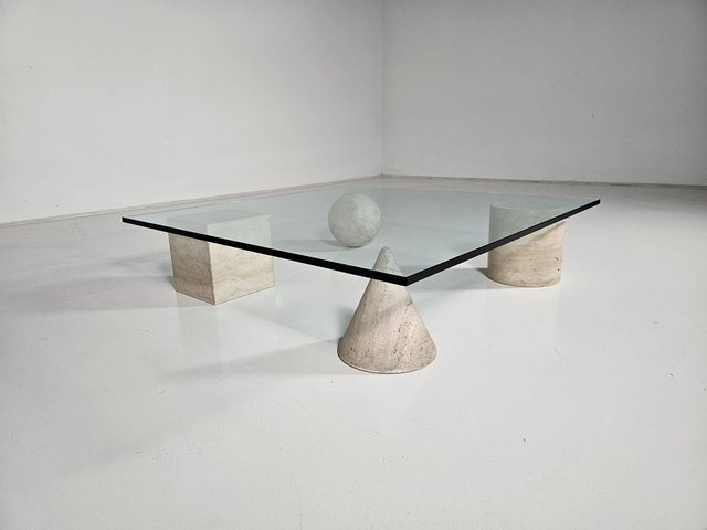 Metafora Coffee Table attributed to Massimo and Lella Vignelli for