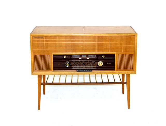 Type F6S 04AR Radio Cabinet from Philips, 1950s for sale at Pamono