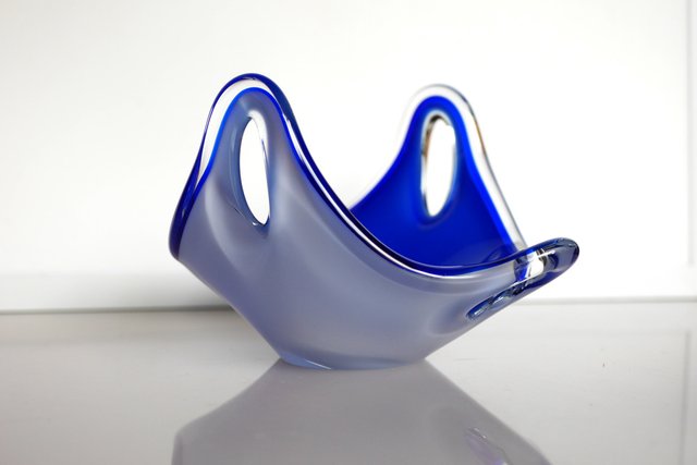 工芸品 Swedish Flygsfors art glass Coquille Flygsfors Coquille - Etsy