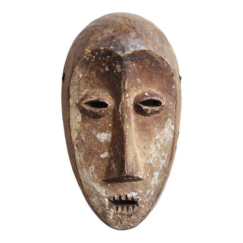 old passport mask south africa　 木彫 old passport mask south africa 木彫（African Creative