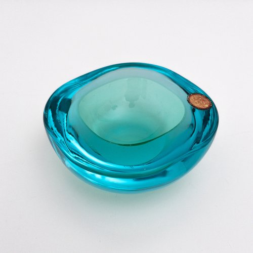 Murano Glass Ashtray by Archimede Seguso, Italy, 1960s for sale at