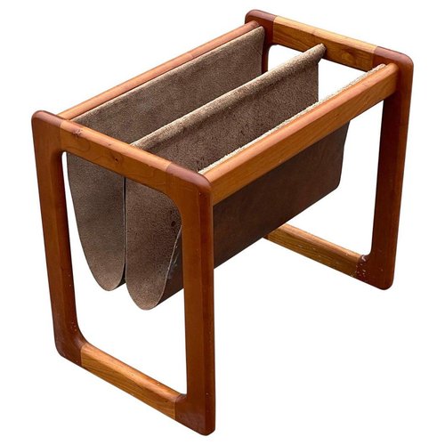 Porte-revues pliable en simili-cuir 40 x 20 x 30 cm - 1 unité par 29,00