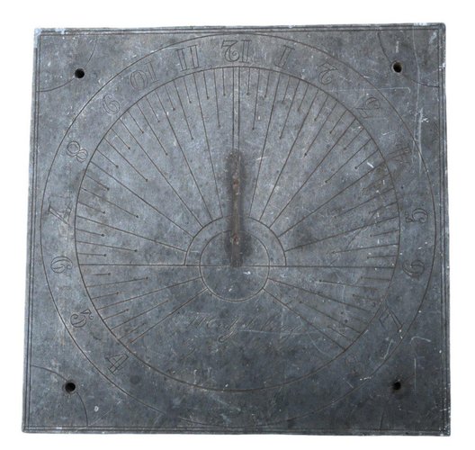 Cadran Solaire En Ardoise, 19ème Siècle, Amiens en vente sur Pamono