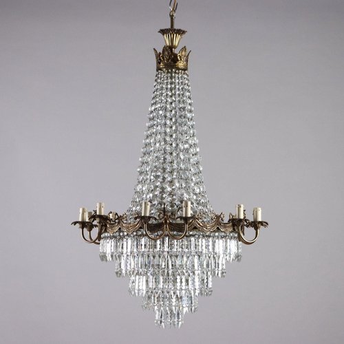 Lustre Montgolfière Style Empire en vente sur Pamono