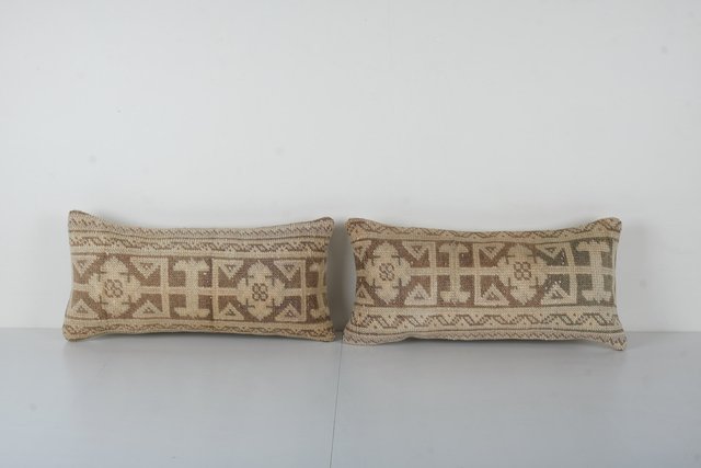 Emvency 2er-Set Kissenbezüge Im Western-Tribal Design – Braun, Geometrisch, 50,8 X 76,2 Cm | Südwesten-Deko Fürs Zuhause
