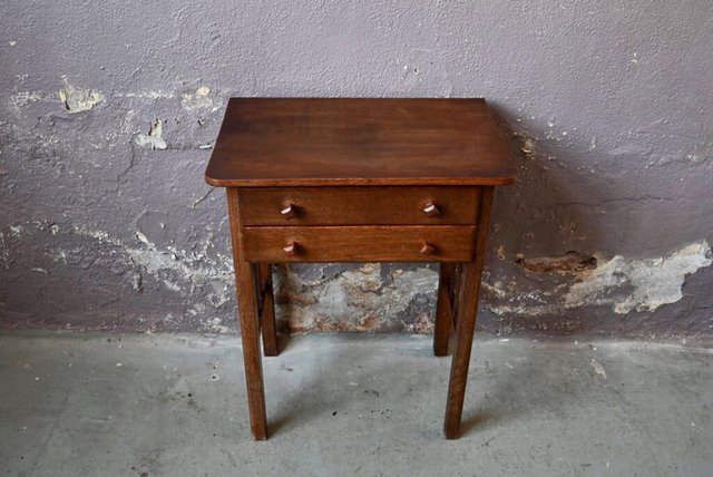 Vintage Oak Drawer Trolley, 1930s for sale at Pamono