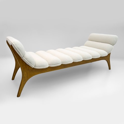 Mid century chaise longue deals