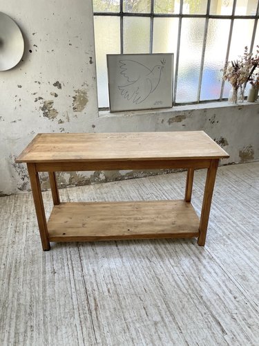 Oak Draper Console Table, 1950s for sale at Pamono